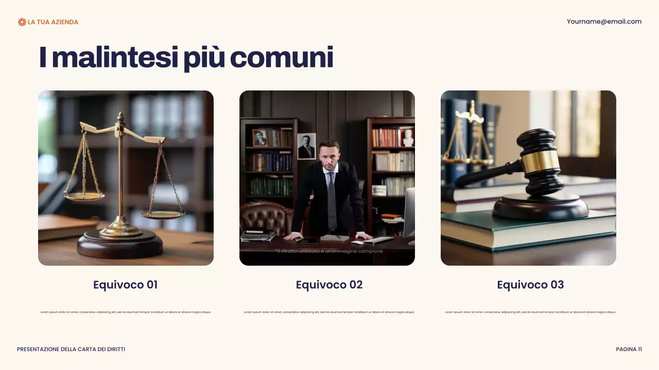 Presentazione della Carta dei diritti moderni della Marina e dell'Arancia