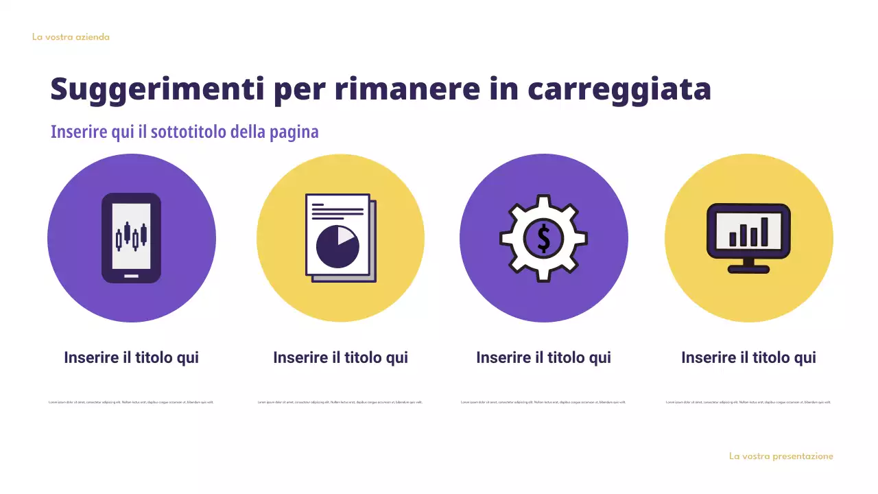 Presentazione del budget intelligente di Purple Modern Finance