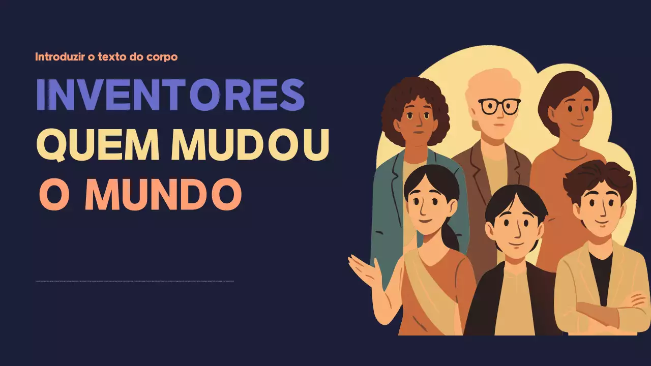 Apresentação do anúncio dos inventores modernos da Marinha