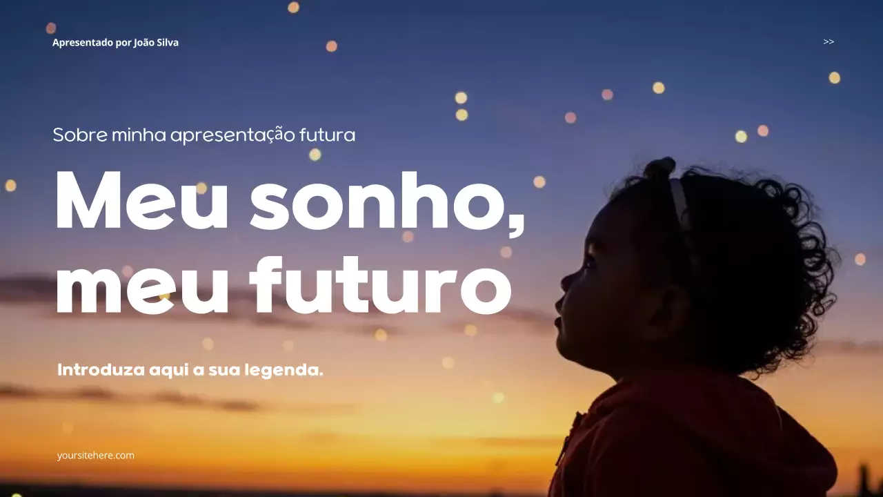Apresentação do Orange Dreamy Future