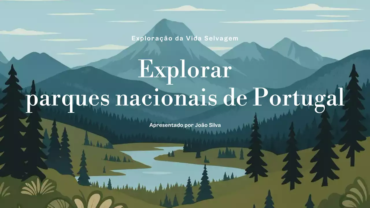 Apresentação dos Parques Nacionais da Natureza Verde