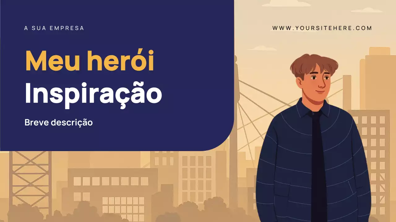 Apresentação do anúncio do Navy Modern Hero