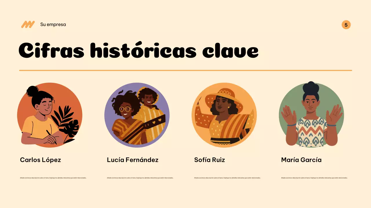 Presentación del anuncio de la historia cultural de Beige