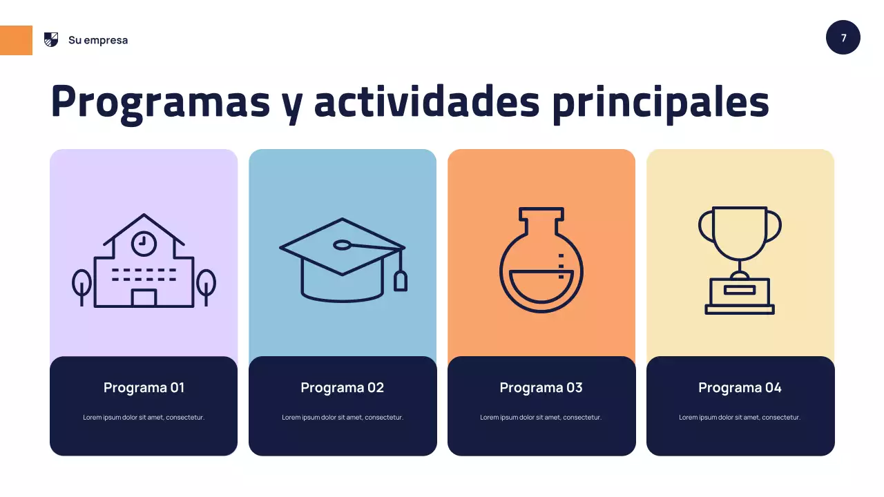 Presentación del evento de la Escuela Moderna de Orange