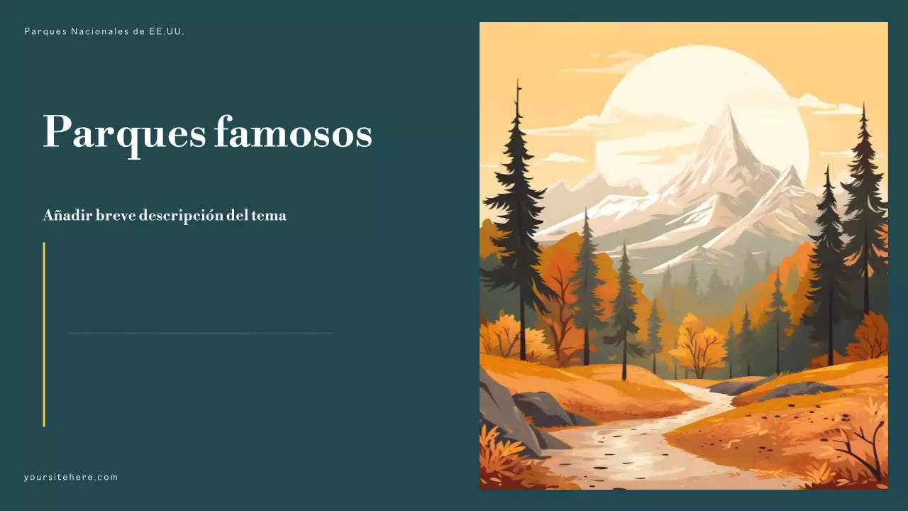 Presentación de Parques Nacionales de Naturaleza Verde