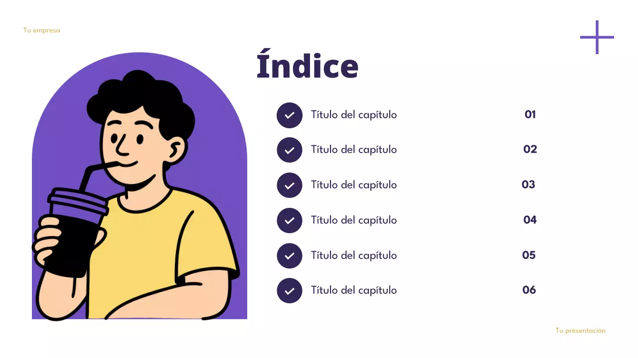 Presentación de presupuesto inteligente de Purple Modern Finance