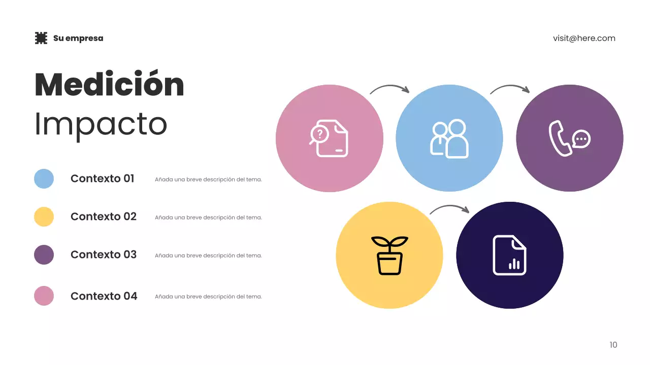 Presentación de promoción de tecnología moderna azul