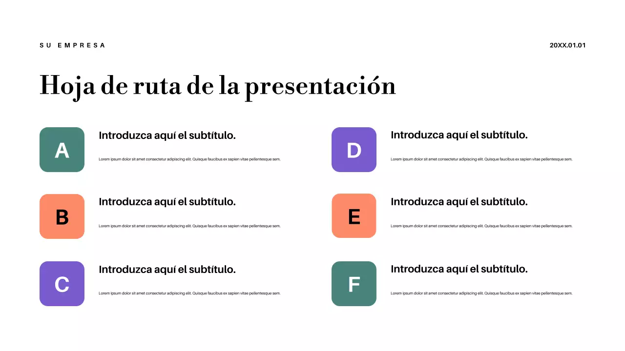 Presentación del anuncio para profesores con diseño abstracto en colores pastel