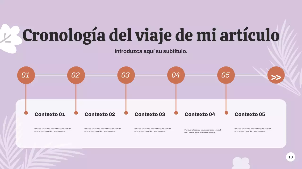 Presentación del anuncio del evento Green Botanical