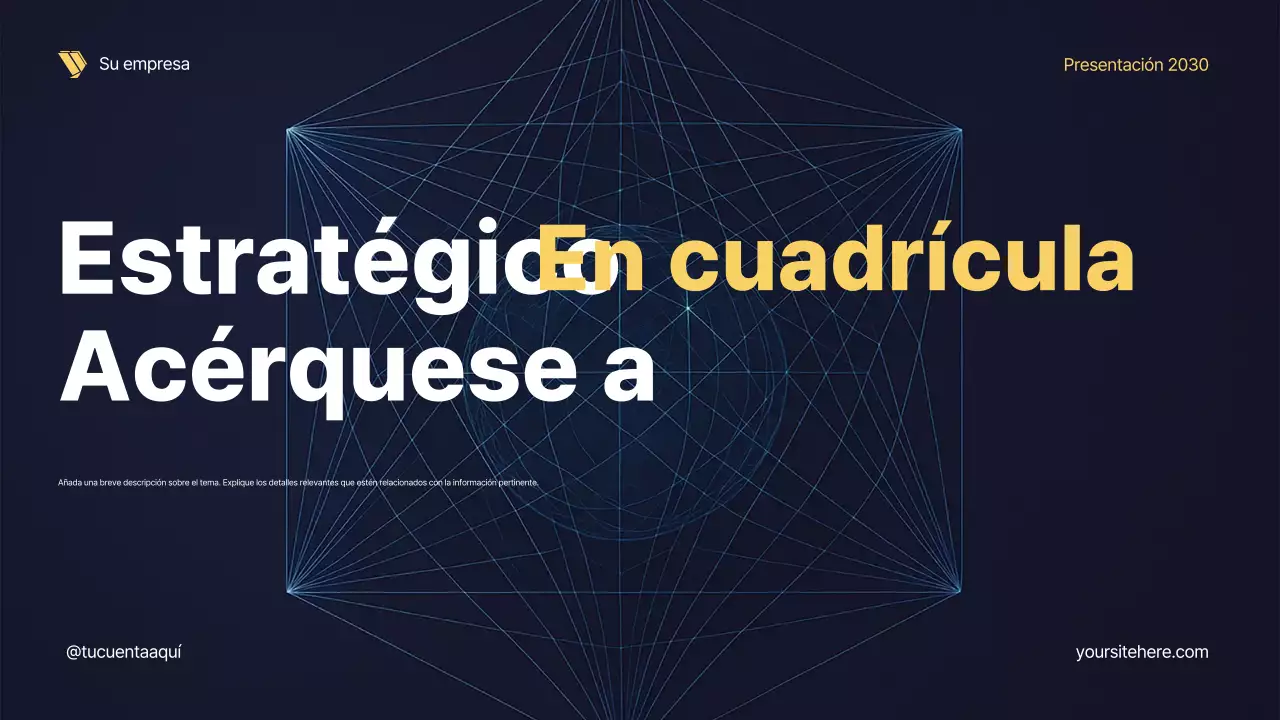 Presentación de la estrategia geométrica de la Armada