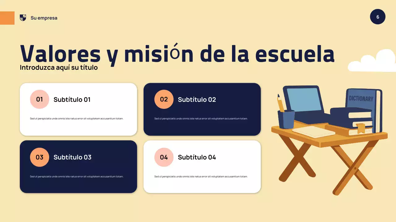 Presentación del evento de la Escuela Moderna de Orange