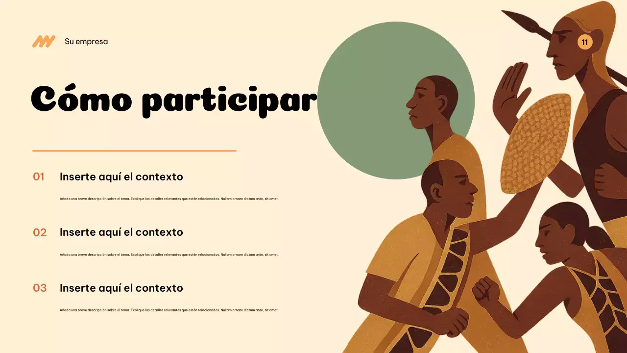 Presentación del anuncio de la historia cultural de Beige