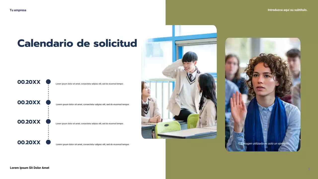 Presentación del caso práctico de Blue Modern Education