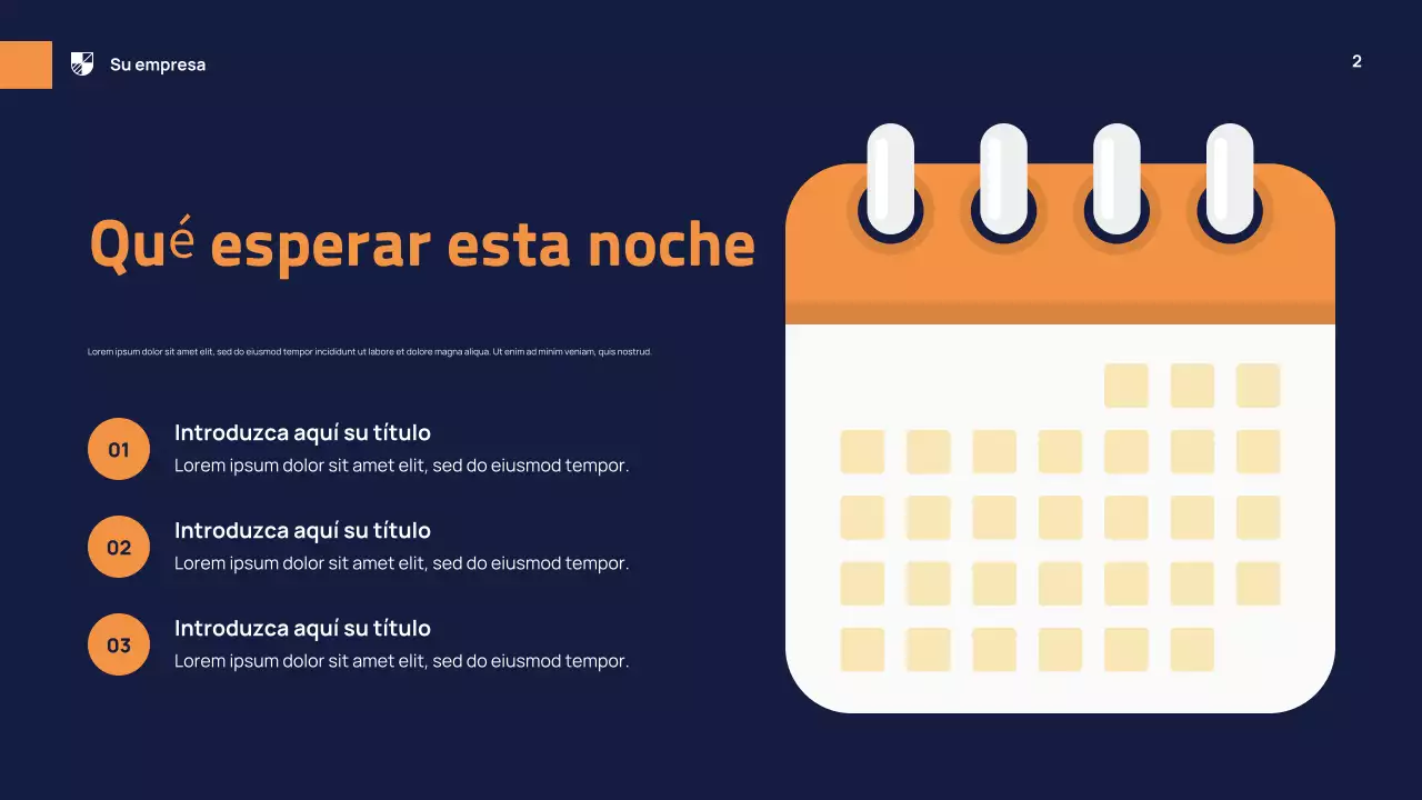 Presentación del evento de la Escuela Moderna de Orange