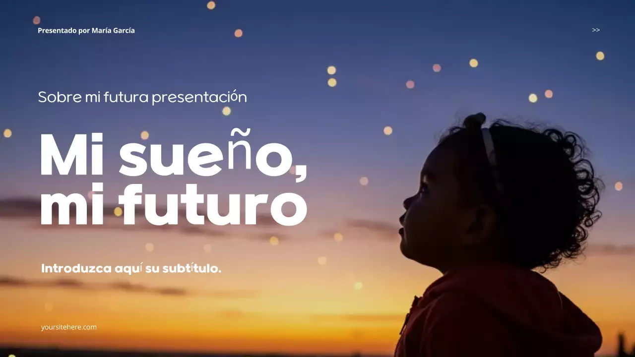 Presentación del Futuro de Ensueño Naranja