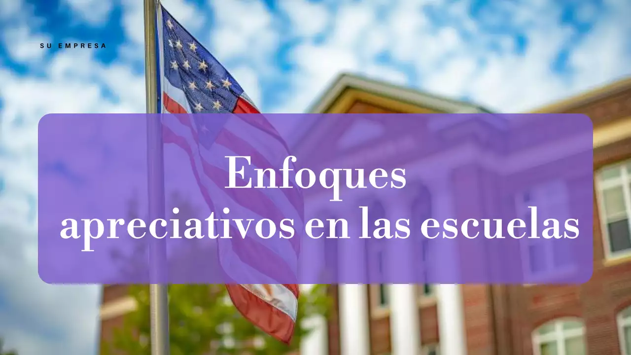 Presentación del anuncio para profesores con diseño abstracto en colores pastel