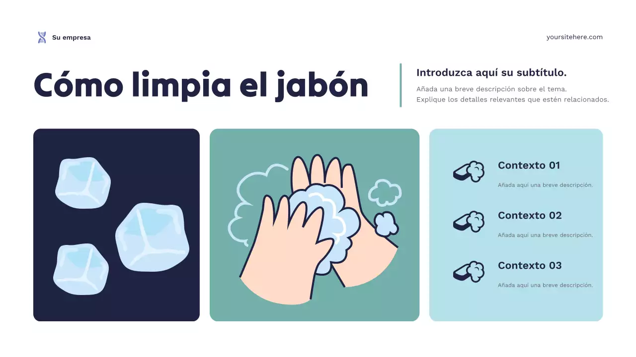 Presentación del anuncio de ciencia moderna de la Marina