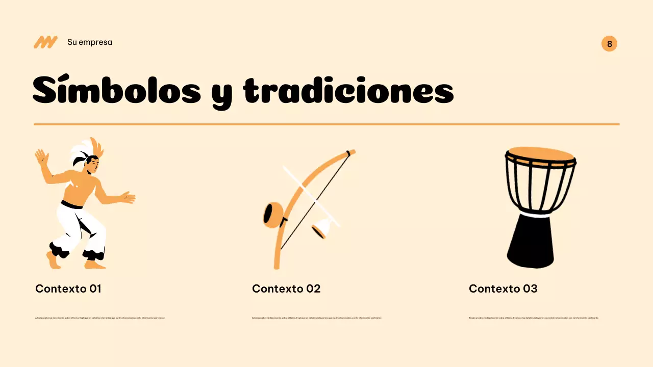 Presentación del anuncio de la historia cultural de Beige