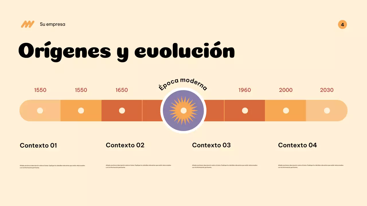 Presentación del anuncio de la historia cultural de Beige