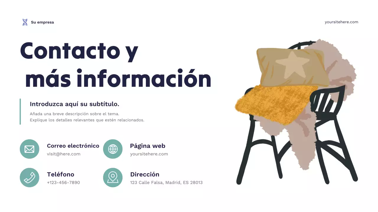 Presentación del anuncio de ciencia moderna de la Marina