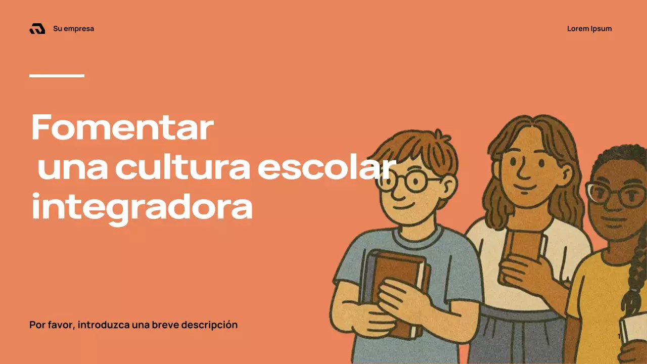 Presentación de la Guía Escolar Retro Naranja