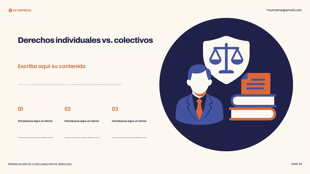 Presentación de la Carta de Derechos Moderna de la Marina y el Naranja