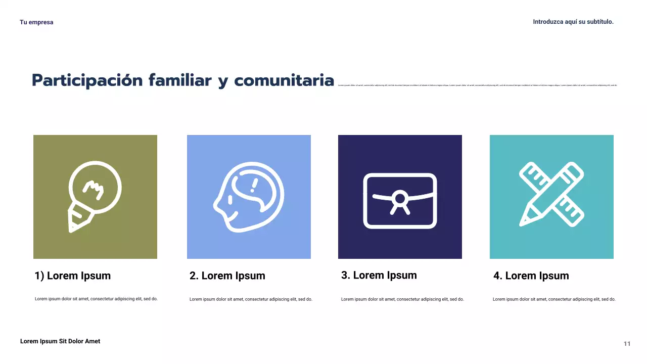 Presentación del caso práctico de Blue Modern Education