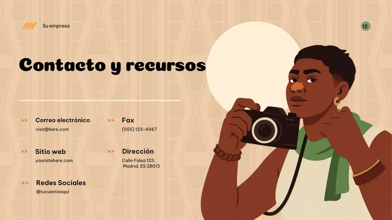 Presentación del anuncio de la historia cultural de Beige