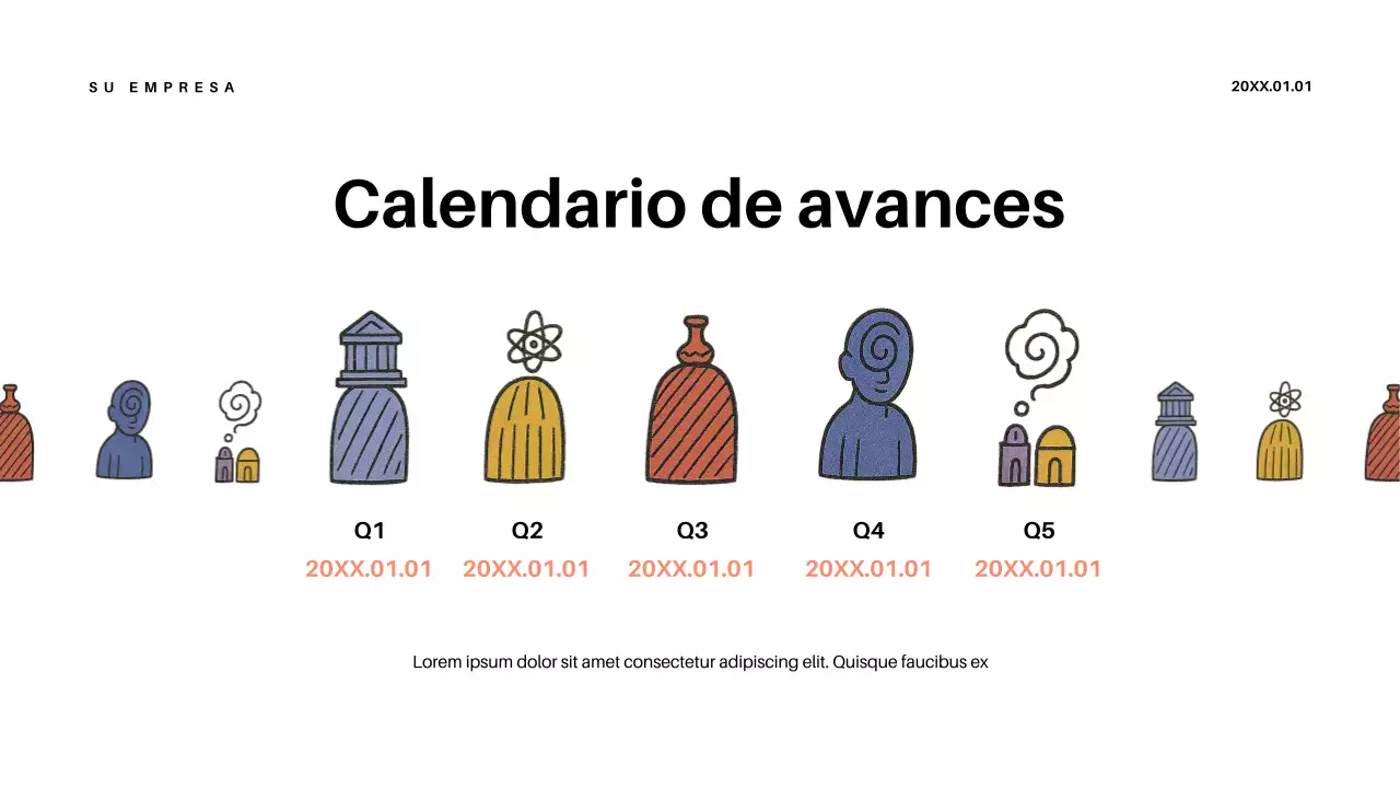 Presentación del anuncio de educación retro púrpura