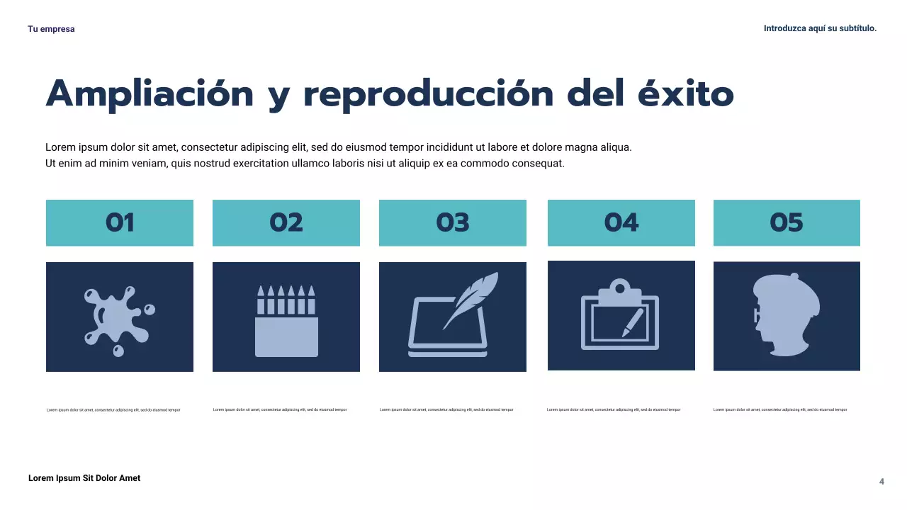 Presentación del caso práctico de Blue Modern Education