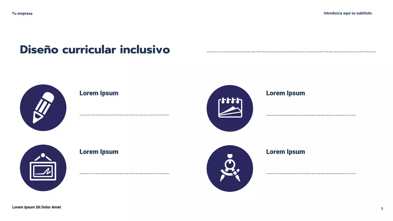 Presentación del caso práctico de Blue Modern Education