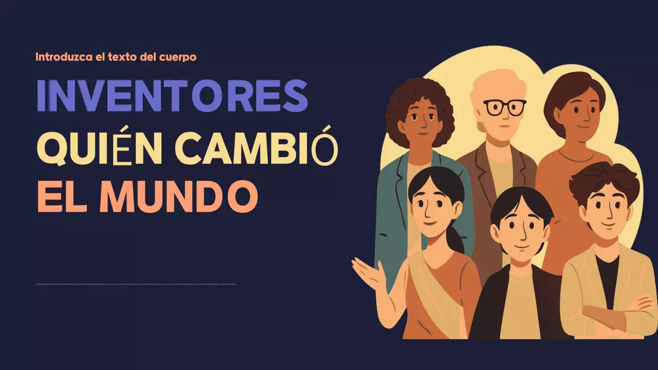 Presentación del anuncio de los inventores de Navy Modern