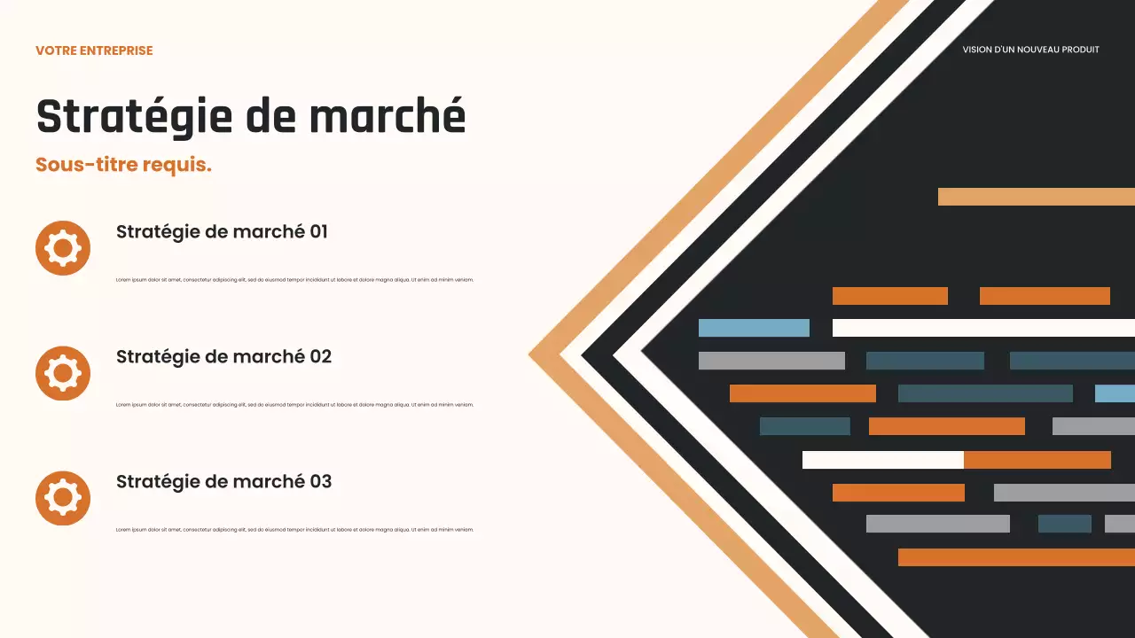 Présentation de l'innovation moderne noire