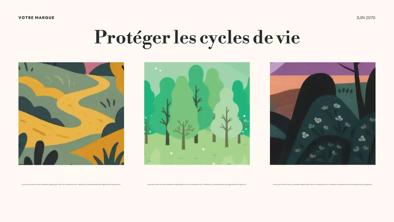 Présentation des cycles de vie botaniques verts