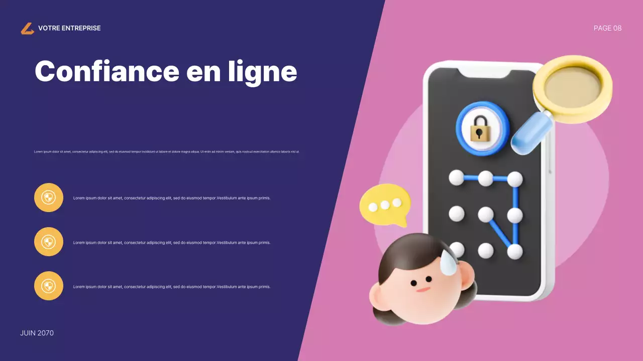 Présentation du guide Internet moderne violet