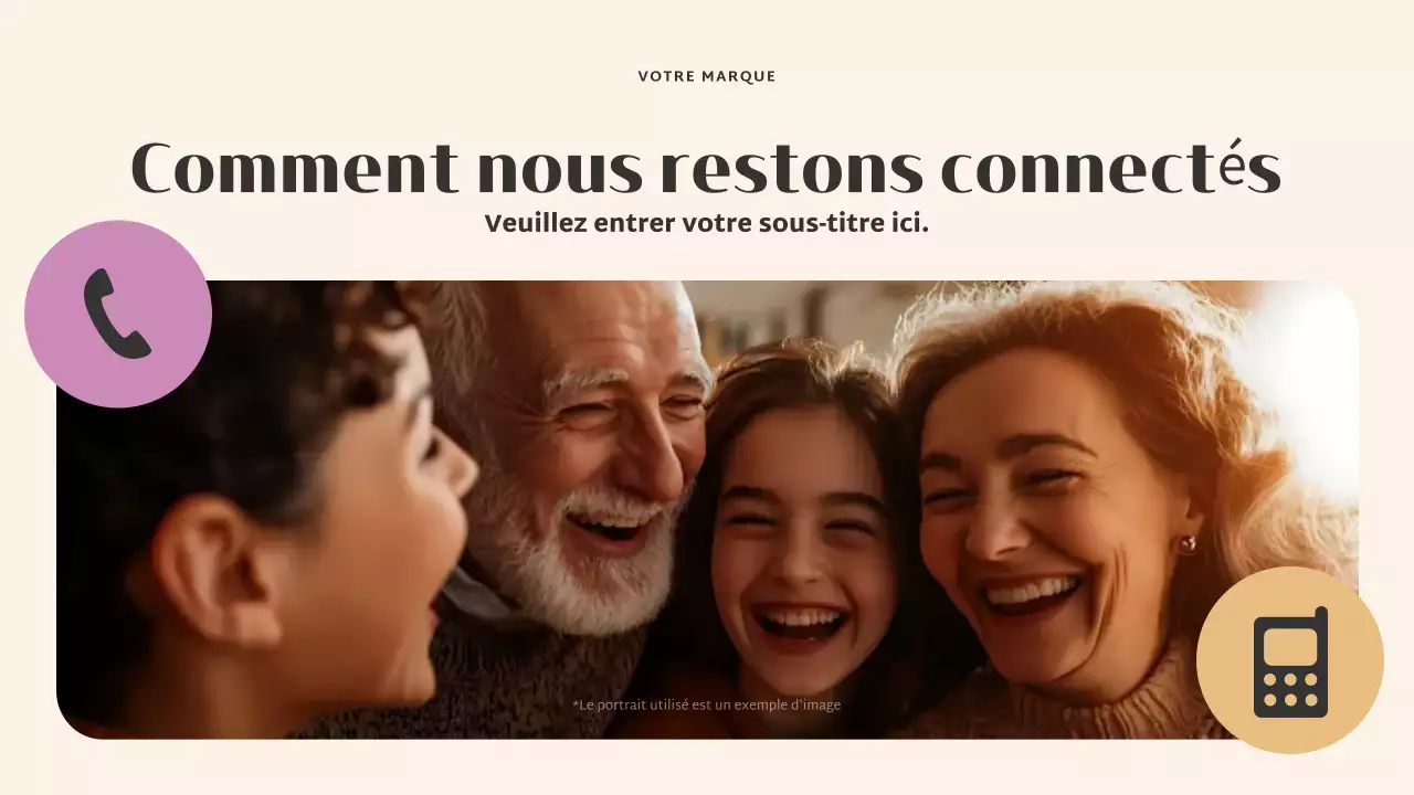 Présentation de la culture élégante beige