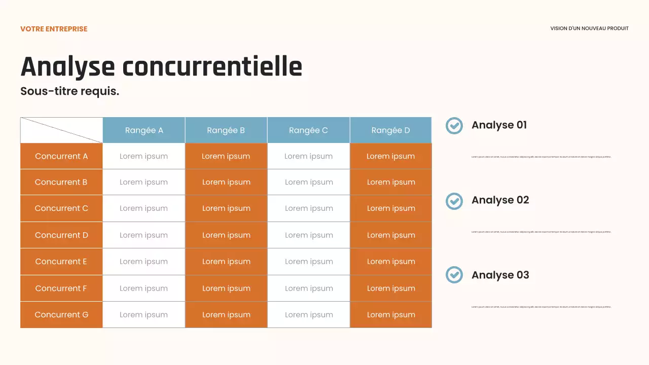 Présentation de l'innovation moderne noire