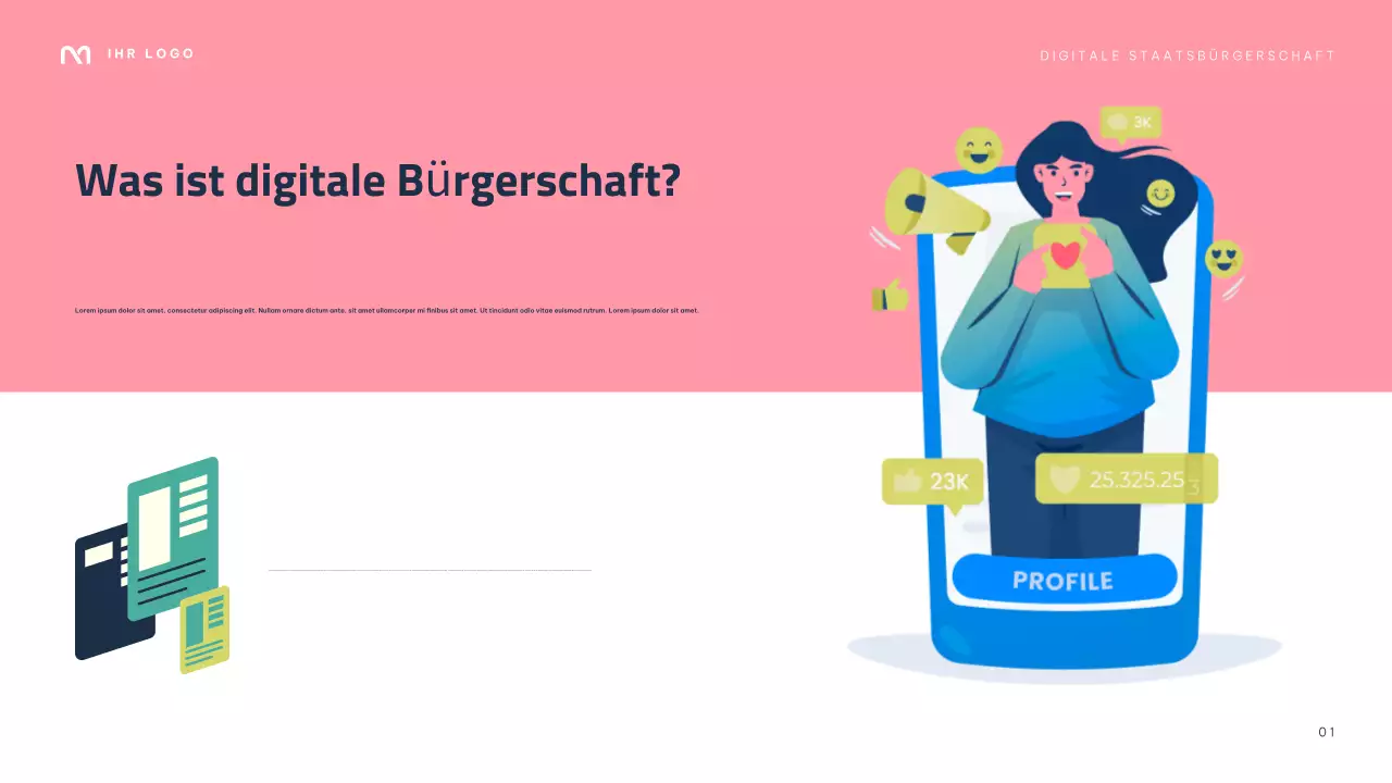 Präsentation des modernen digitalen Leitfadens der Marine