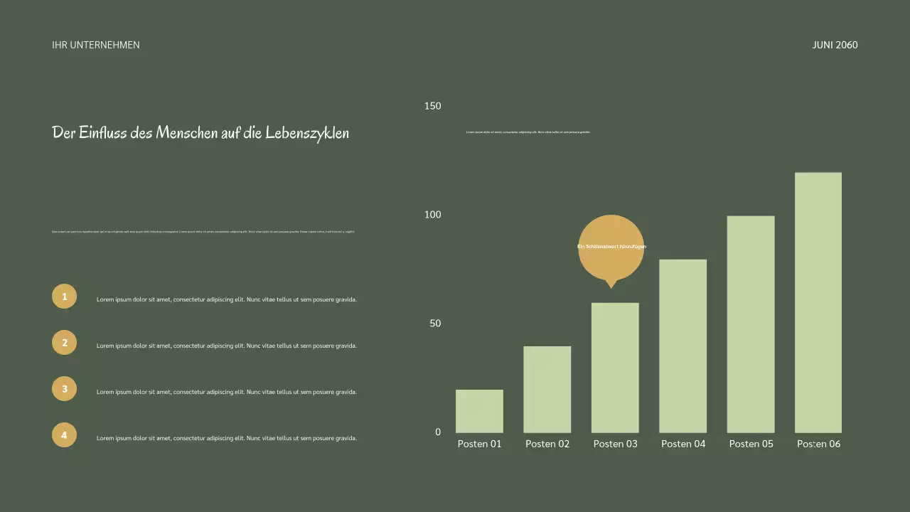 Salbei Botanische Natur Lebenszyklen Präsentation