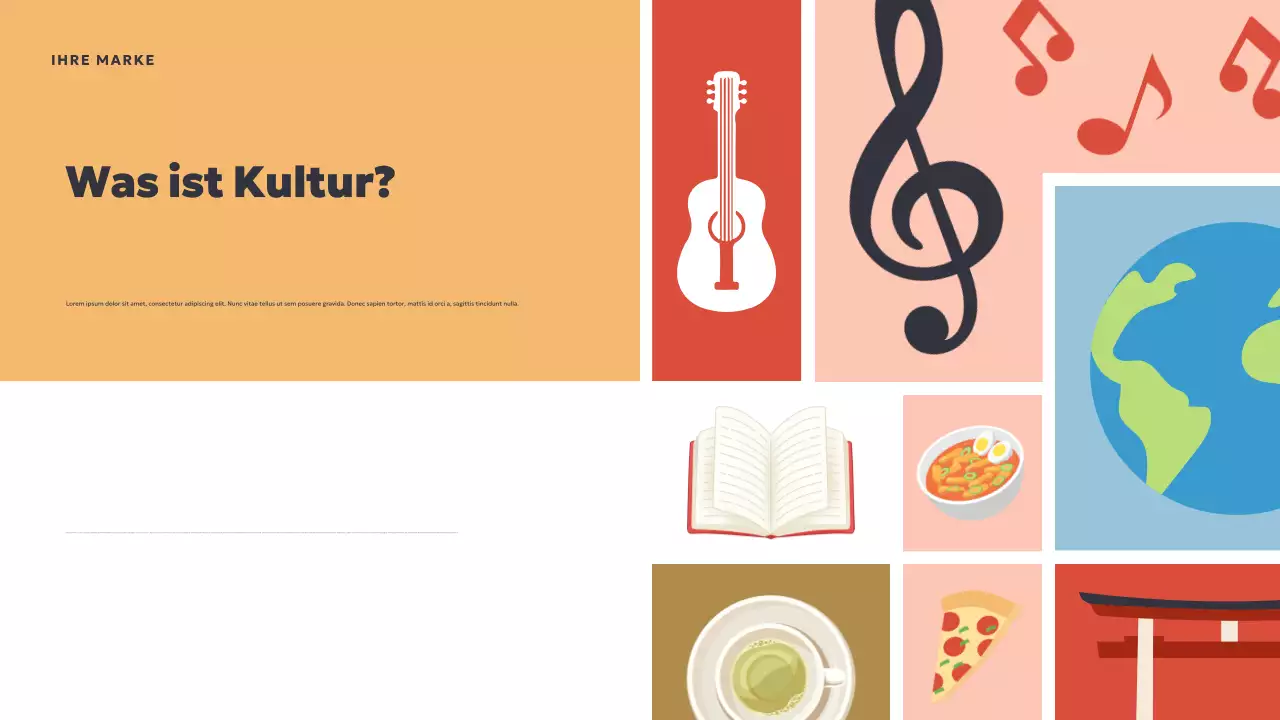 Coral Spielerische Multikulturelle Klasse Präsentation