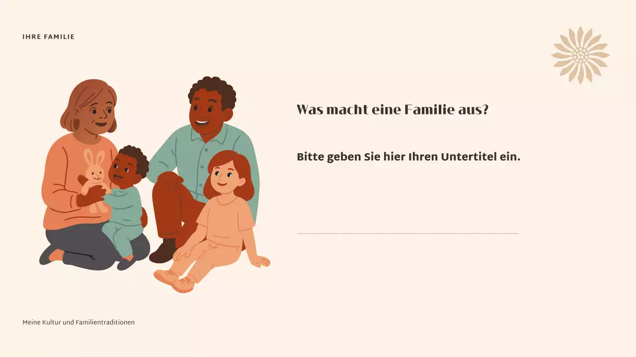 Beige Elegante Kultur Präsentation