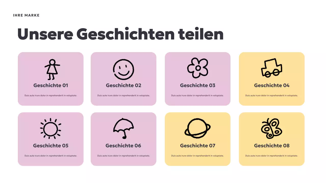 Coral Spielerische Multikulturelle Klasse Präsentation