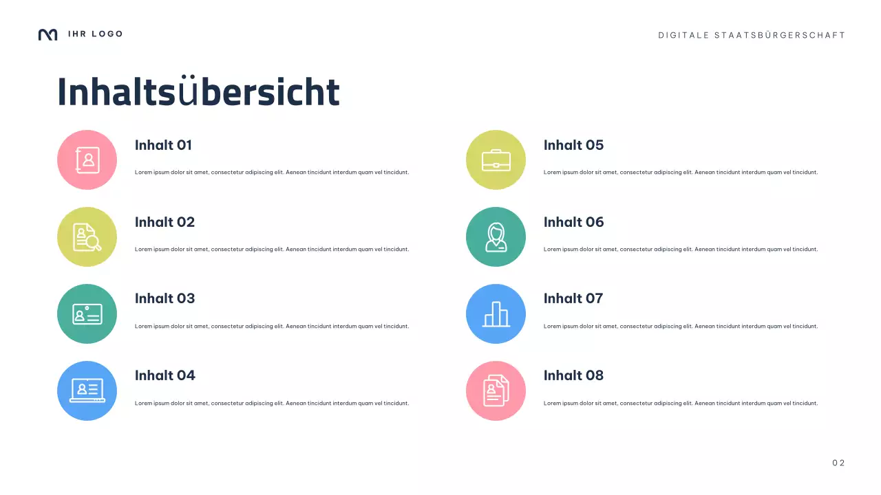 Präsentation des modernen digitalen Leitfadens der Marine