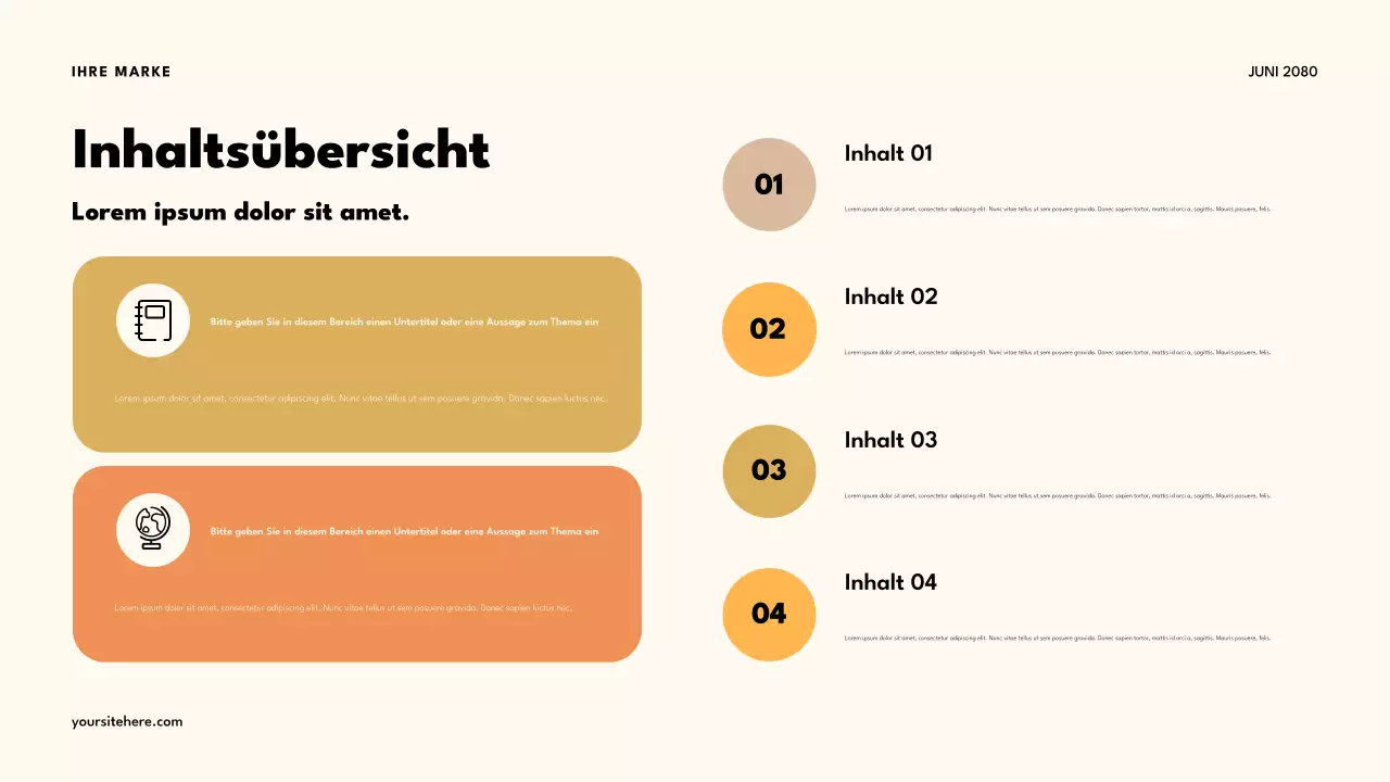 Orange Retro Multikulturelle Klasse Präsentation