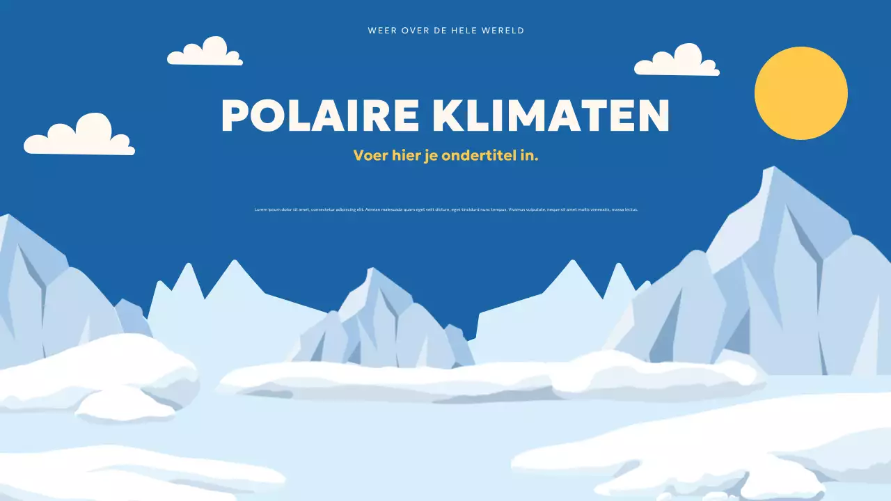 Teal Modern Weather-presentatie