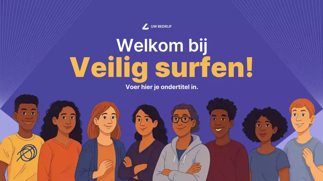 Presentatie van de Purple Modern Internet Guide