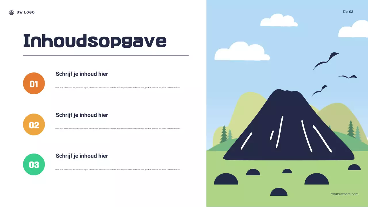 Marine en Groen Modern Waarom Recycling Belangrijk Is Presentatie