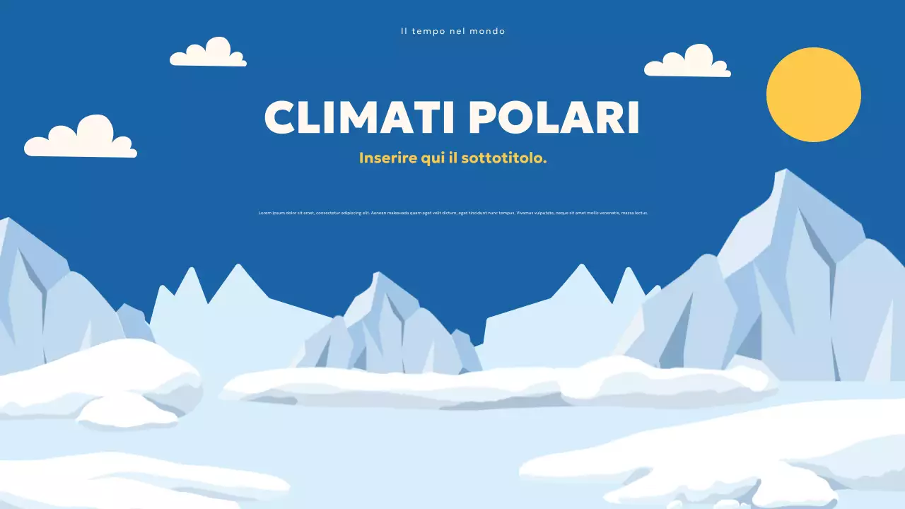 Presentazione del meteo moderno in verde acqua