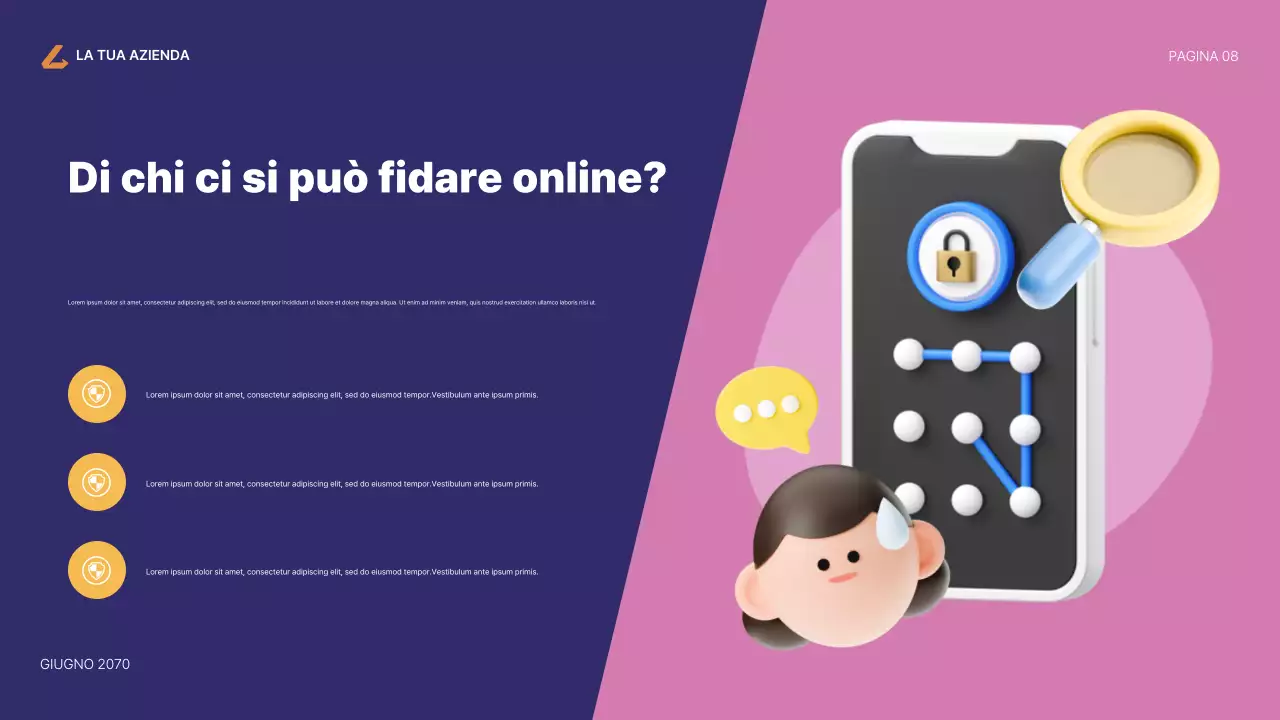 Presentazione della Guida Internet moderna viola