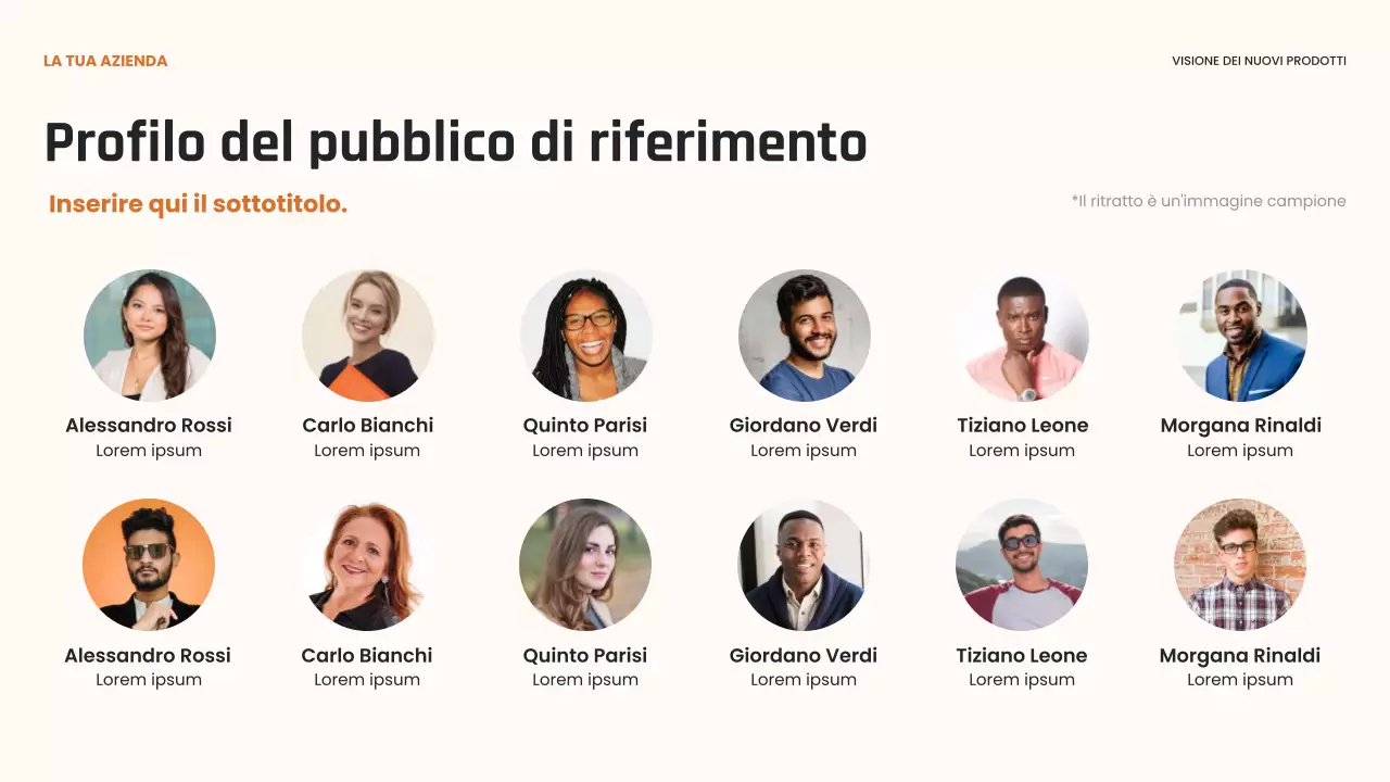 Presentazione dell'innovazione moderna nera